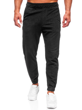 Bolf Herren Spoerhose Joggers aus Bio Baumwolle Schwarz 4F SPMD014