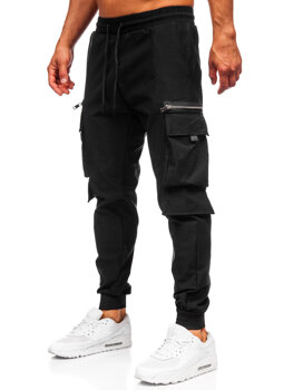 Bolf Herren Sporthose Bargohose Joggers Schwarz  K12