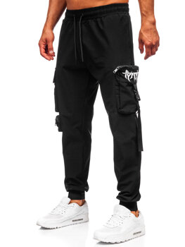 Bolf Herren Sporthose Bargohose Joggers Schwarz  K15