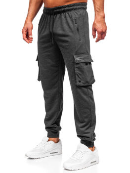 Bolf Herren Sporthose Cargohose Joggers Anthrazit  JX6360