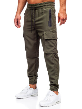 Bolf Herren Sporthose Cargohose Joggers Grün  HSS297