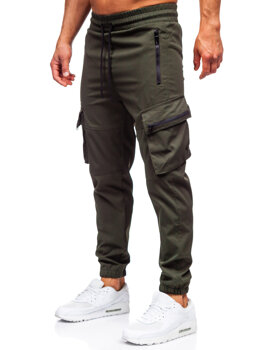 Bolf Herren Sporthose Cargohose Joggers Grün  HSS300