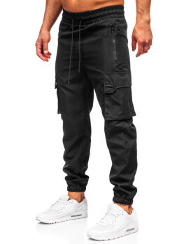 Bolf Herren Sporthose Cargohose Joggers Schwarz  HSS298