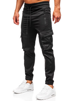 Bolf Herren Sporthose Cargohose Joggers Schwarz  HSS300