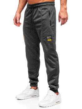 Bolf Herren Sporthose Joggers Anthrazit  JX6333