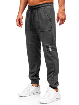 Bolf Herren Sporthose Joggers Anthrazit  JX6365