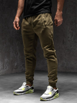 Bolf Herren Sporthose Joggers Khaki  XW01-C