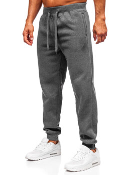 Bolf Herren Sporthose Joggers Schwarzgrau  MS002