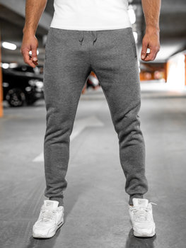 Bolf Herren Sporthose Joggers Schwarzgrau  XW06A