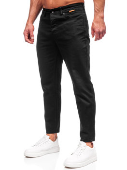 Bolf Herren Stoffhose Schwarz  GT