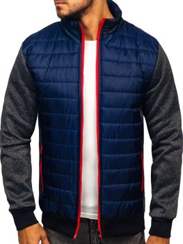 Bolf Herren Übergangsjacke Dunkelblau  TY50