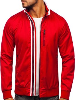 Bolf Herren Übergangsjacke Rot  K01