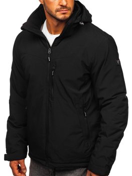 Bolf Herren Übergangsjacke Sport Jacke Schwarz  K32