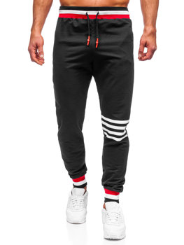 Bolf Herren Warme Hose Jogger Pants Schwarz  7033