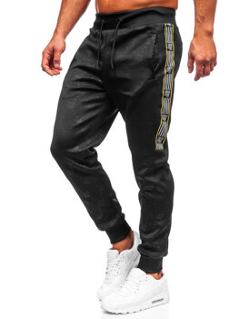 Bolf Herren Warme Hose Jogger Pants Schwarz  HM386