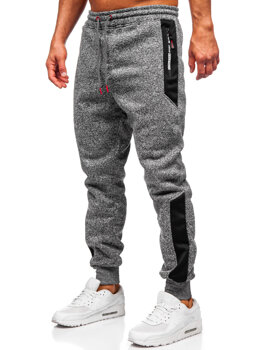 Bolf Herren Warme Sporthose Joggers Anthrazit  Q1100