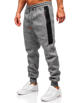 Bolf Herren Warme Sporthose Joggers Anthrazit  Q1102