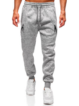 Bolf Herren Warme Sporthose Joggers Grau  Q1104