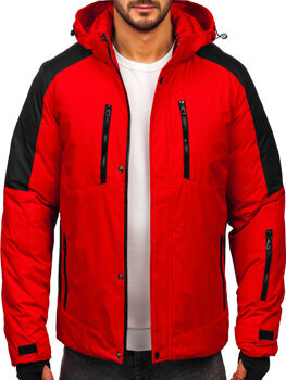 Bolf Herren Winterjacke Rot  91M9902