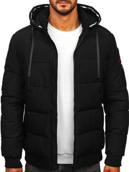 Bolf Herren Winterjacke Schwarz  31M5031