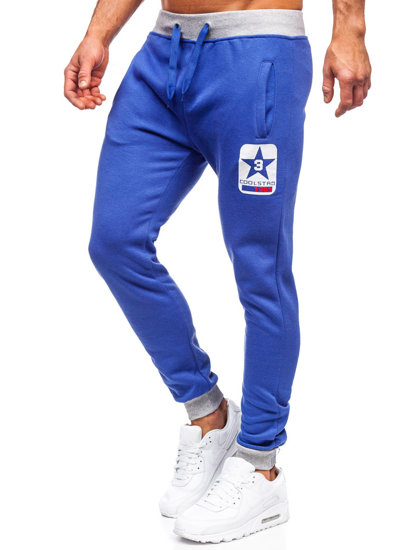 Blau Bolf Herren Hose Jogger Pants  K10001