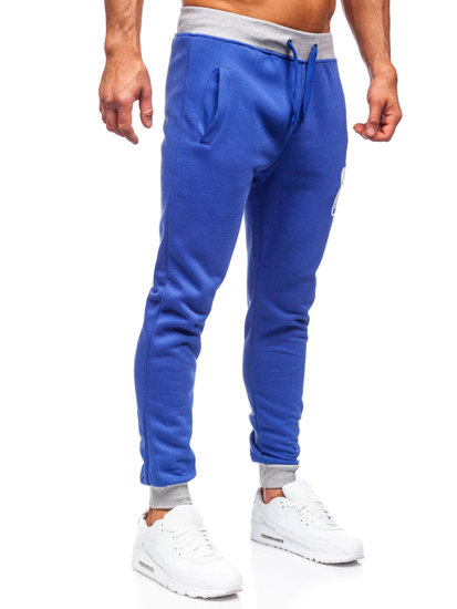 Blau Bolf Herren Hose Jogger Pants  K10001