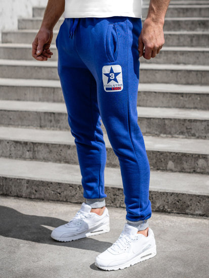 Blau Bolf Herren Hose Jogger Pants  K10001