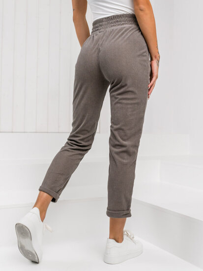 Bolf Damen Hose Grau W7856