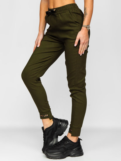 Bolf Damen Hose Jogger Pants Khaki  AF5119ND