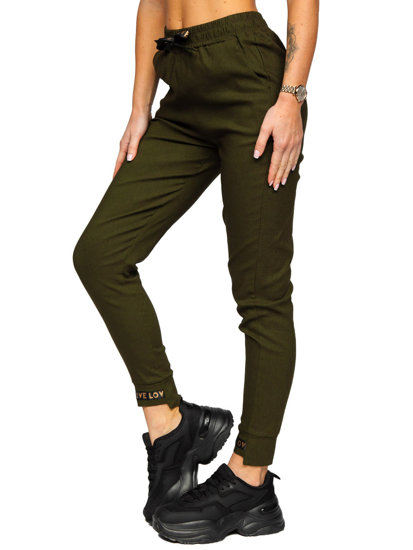 Bolf Damen Hose Jogger Pants Khaki  AF5119ND