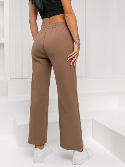 Bolf Damen Hose wide leg Braun  W5226