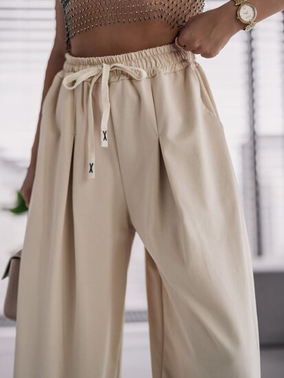 Bolf Damen Joggers Aladin Jogpants Beige  62405