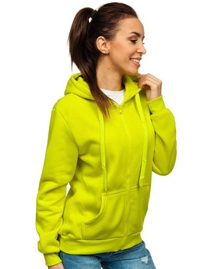 Bolf Damen Kapuzenpullover Limentengrün  W03