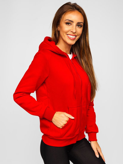 Bolf Damen Kapuzenpullover Rot  W03B