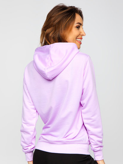 Bolf Damen Kapuzenpullover mit Motiv Violett  HL9268