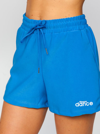 Bolf Damen Kurze Sporthose Shorts Blau  HA22