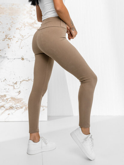 Bolf Damen Leggings Braun  W5221