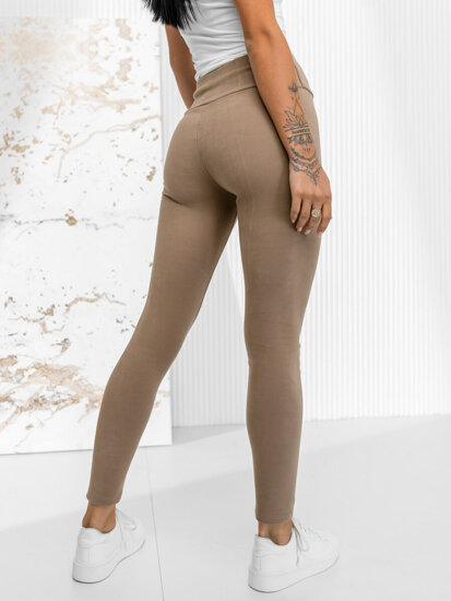 Bolf Damen Leggings Braun  W5221