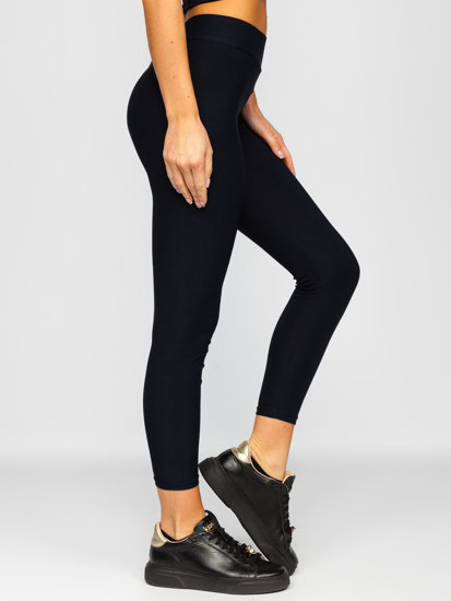 Bolf Damen Leggings Dunkelblau  YW01053