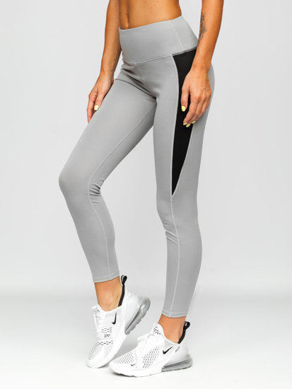 Bolf Damen Leggings Grau  YW89006