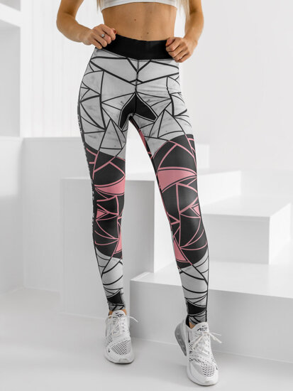 Bolf Damen Leggings Hellrosa  20432