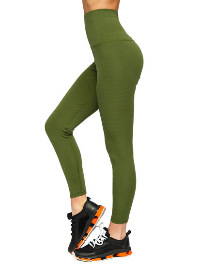 Bolf Damen Leggings Khaki  HH040