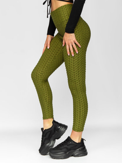 Bolf Damen Leggings Khaki  YW88024