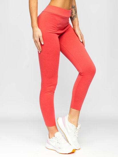 Bolf Damen Leggings Lachsrot  YW01059