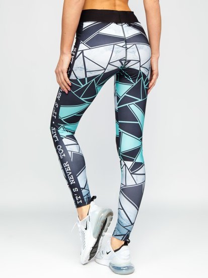 Bolf Damen Leggings Mintgrün  20432