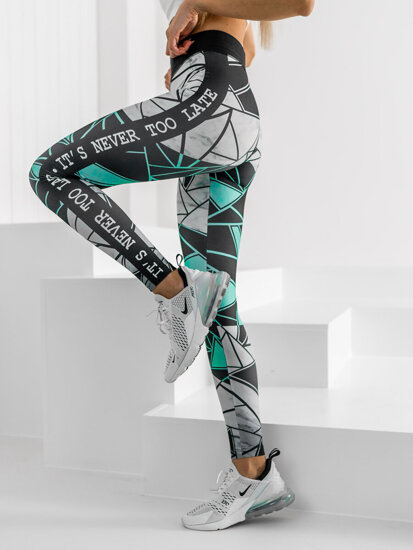 Bolf Damen Leggings Mintgrün  20432