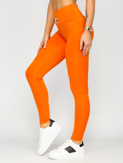 Bolf Damen Leggings Orange  021A