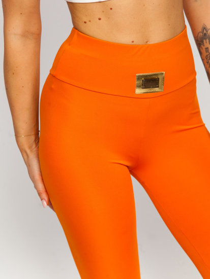 Bolf Damen Leggings Orange  021A