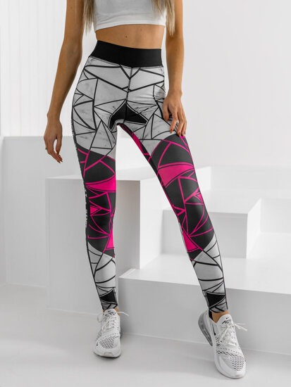 Bolf Damen Leggings Rosa  20432