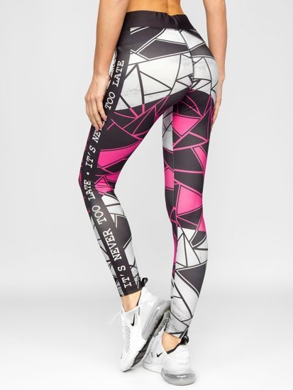 Bolf Damen Leggings Rosa  20432